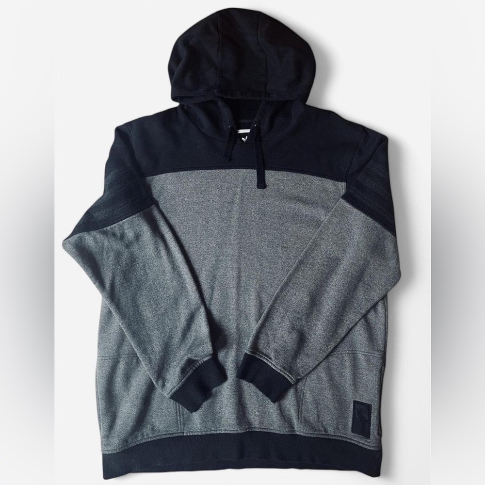 Vintage Adidas Rare Two-Tone Hoodie - Large